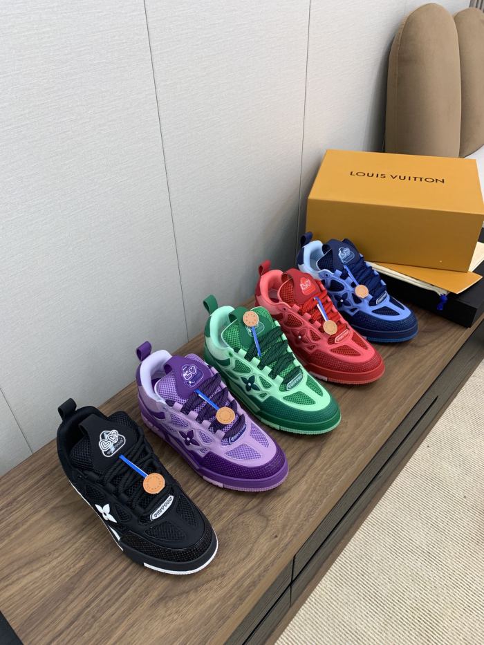 [50% Off]1:1 quality version 27921779 Skate Colorblock Breathable Sneakers 13 colors