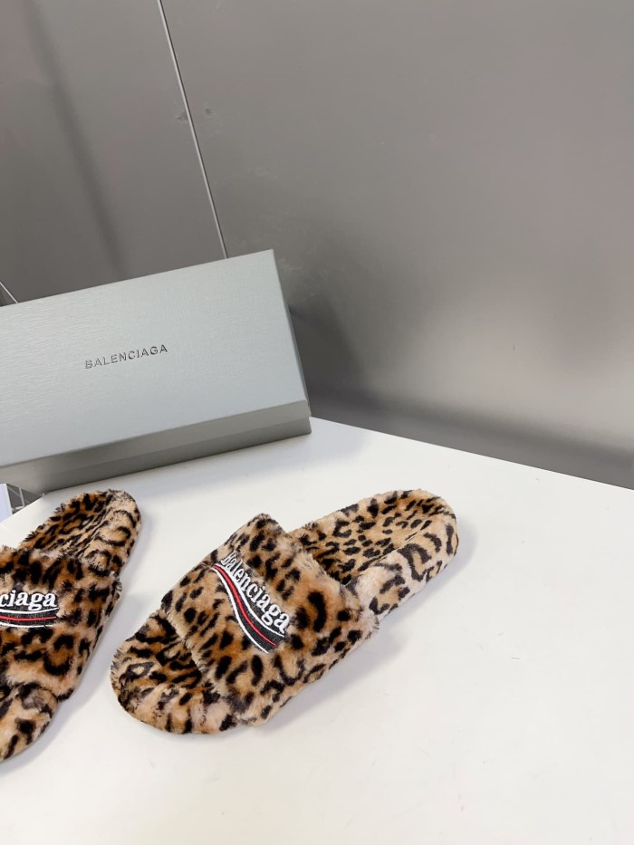 [50% Off]1:1 quality version Cola Embroidery Twill Brushed Cotton Slippers 8 colors 28884668