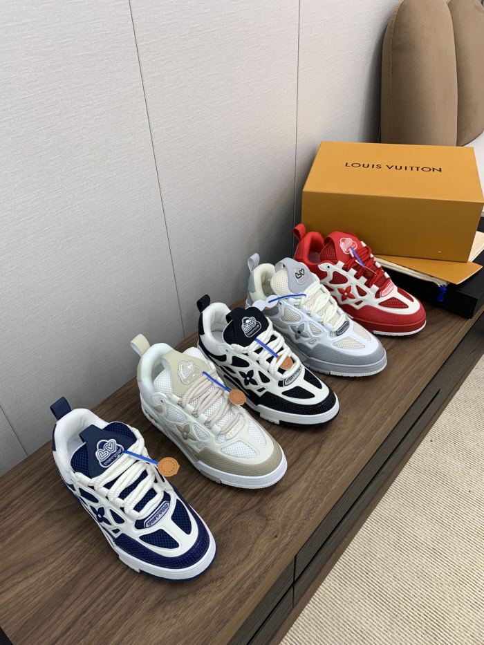 [50% Off]1:1 quality version 27921779 Skate Colorblock Breathable Sneakers 13 colors