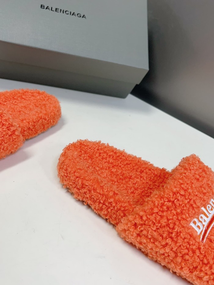 [50% Off]1:1 quality version Cola Embroidery Twill Brushed Cotton Slippers 8 colors 28884668