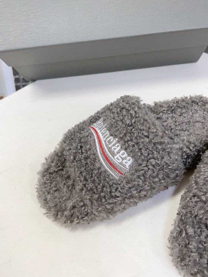 [50% Off]1:1 quality version Cola Embroidery Twill Brushed Cotton Slippers 8 colors 28884668