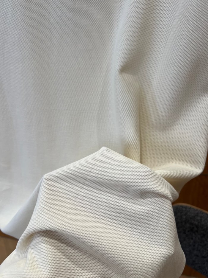 1:1 quality version White Border Black Letter Big M Logo Towel Embroidery Polo Shirt 2 colors 29354666
