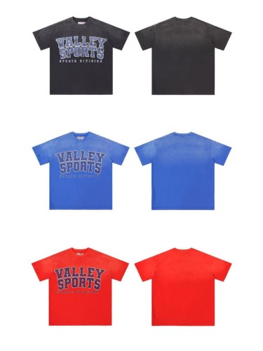 Letter Graphic Washed Distressed T-Shirt 3 colors 29027423
