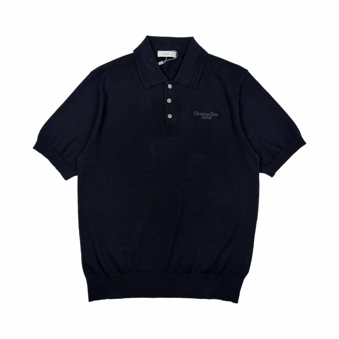 1:1 quality version Classic Embroidery 100% Cotton Knit Polo Shirt 2 colors 29106794