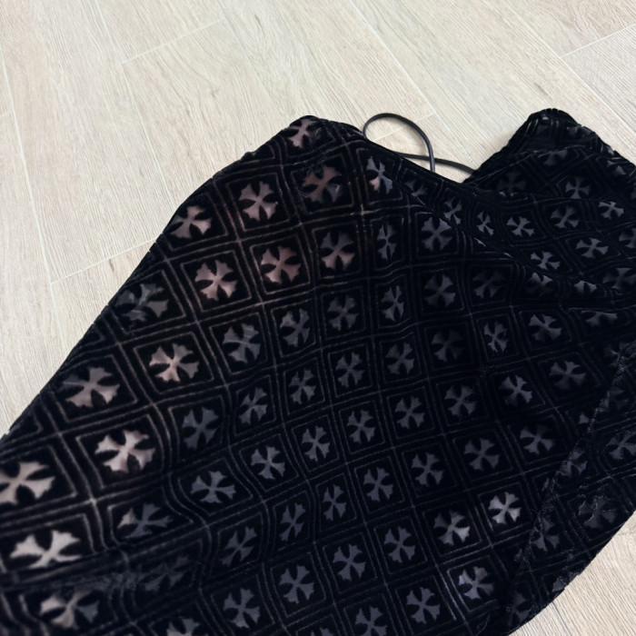 1:1 quality version Gothic Streetwear All Over Cross Print V Neck Bodycon Slip Tank Top for girls 29373037