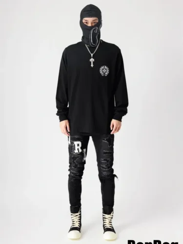 [50% Off]1:1 quality version Horseshoe Cross Vine Long Sleeve T-shirt 2 colors 21459021