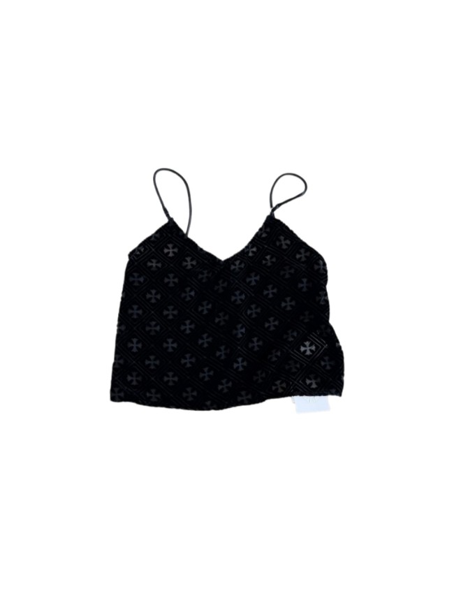 1:1 quality version Gothic Streetwear All Over Cross Print Strap Cropped Cami Tank Top for girls 29373029