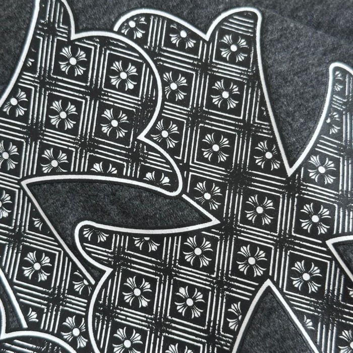 1:1 quality version Label Logo Back Cross Graphic Print Slim Fit V Neck tee for girls 29372402
