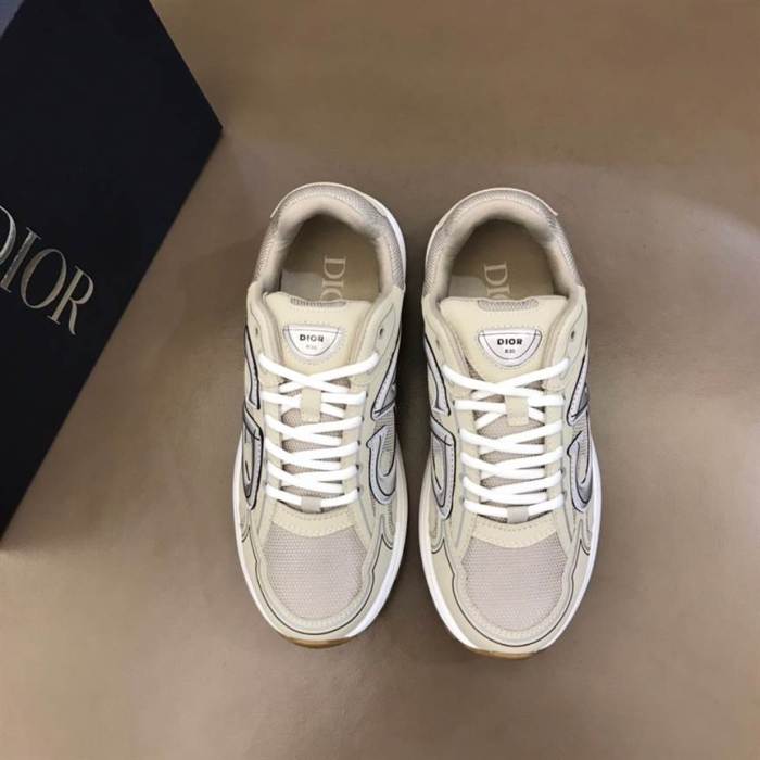 [50% Off]D1OR B30 SNEAKERS CREAM MESH AND TECHNICAL FABRIC CD89 20252241255