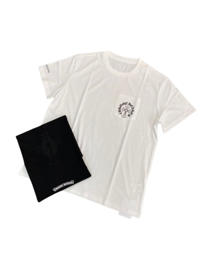 [50% Off]1:1 quality version Simple minimalist dark print three elements tee 2 colors 22251633
