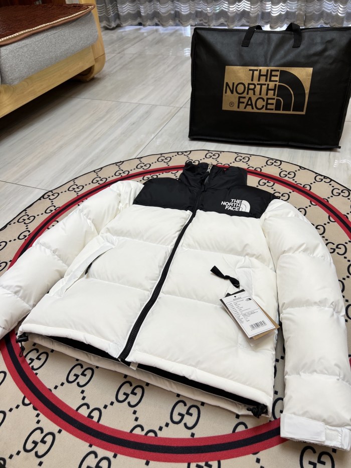 1:1 quality version 1996 Retro Nuptse Outdoor Casual Two Color Splicing Brand Logo Embroidery Windproof Down Jacket 16 colors 29378473