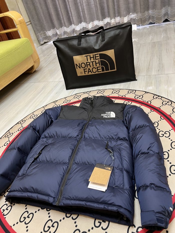 1:1 quality version 1996 Retro Nuptse Outdoor Casual Two Color Splicing Brand Logo Embroidery Windproof Down Jacket 16 colors 29378473