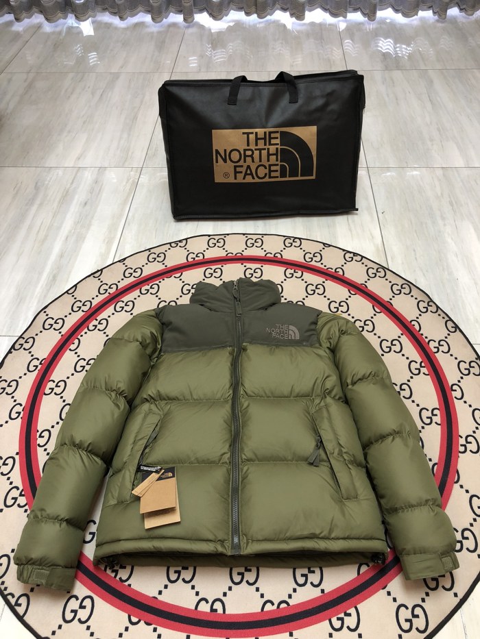 1:1 quality version 1996 Retro Nuptse Outdoor Casual Two Color Splicing Brand Logo Embroidery Windproof Down Jacket 16 colors 29378473