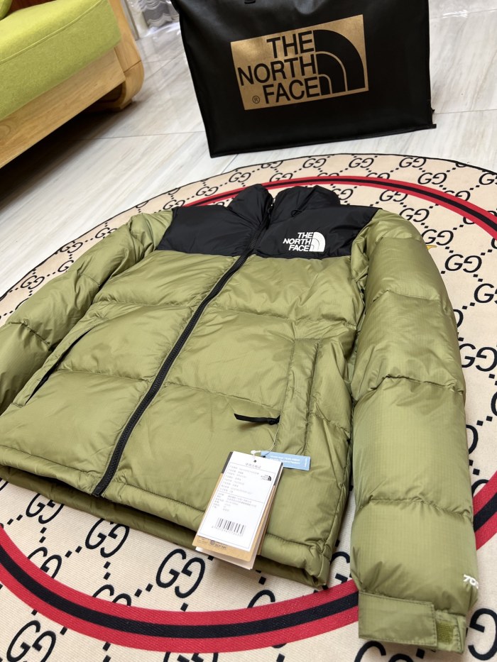 1:1 quality version 1996 Retro Nuptse Outdoor Casual Two Color Splicing Brand Logo Embroidery Windproof Down Jacket 16 colors 29378473
