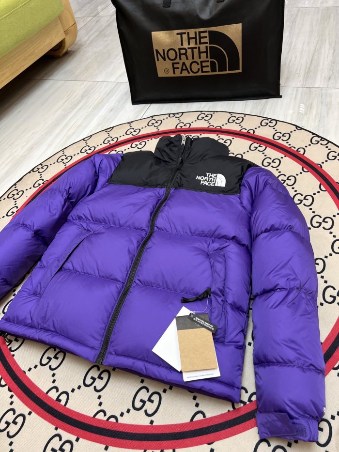1:1 quality version 1996 Retro Nuptse Outdoor Casual Two Color Splicing Brand Logo Embroidery Windproof Down Jacket 16 colors 29378473
