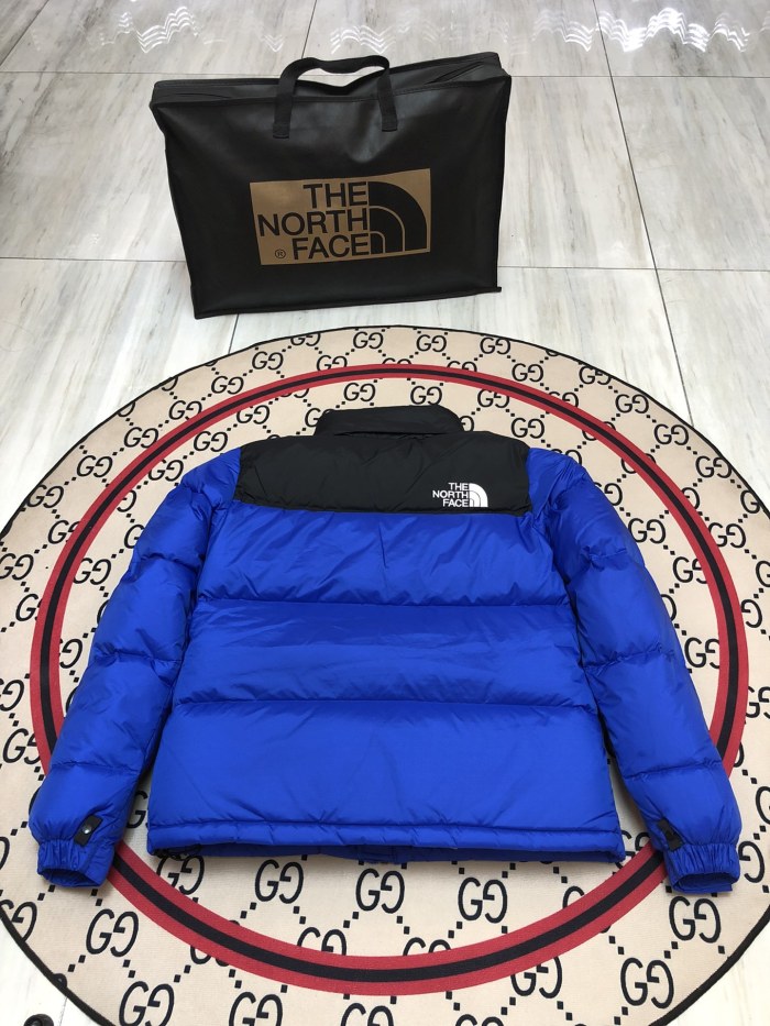 1:1 quality version 1996 Retro Nuptse Outdoor Casual Two Color Splicing Brand Logo Embroidery Windproof Down Jacket 16 colors 29378473