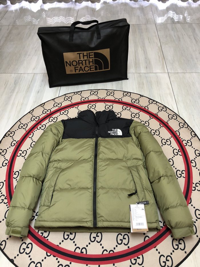 1:1 quality version 1996 Retro Nuptse Outdoor Casual Two Color Splicing Brand Logo Embroidery Windproof Down Jacket 16 colors 29378473