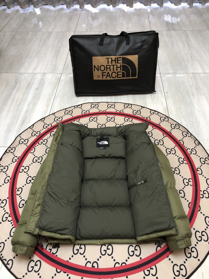 1:1 quality version 1996 Retro Nuptse Outdoor Casual Two Color Splicing Brand Logo Embroidery Windproof Down Jacket 16 colors 29378473