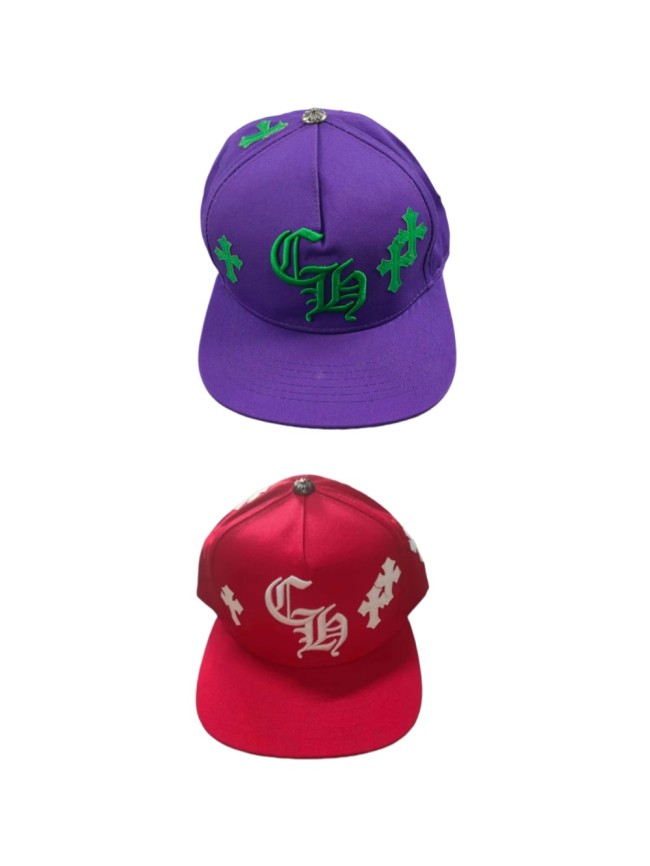 Embroidered Sanskrit letters and leather cross Flat brim cap  2 colors
