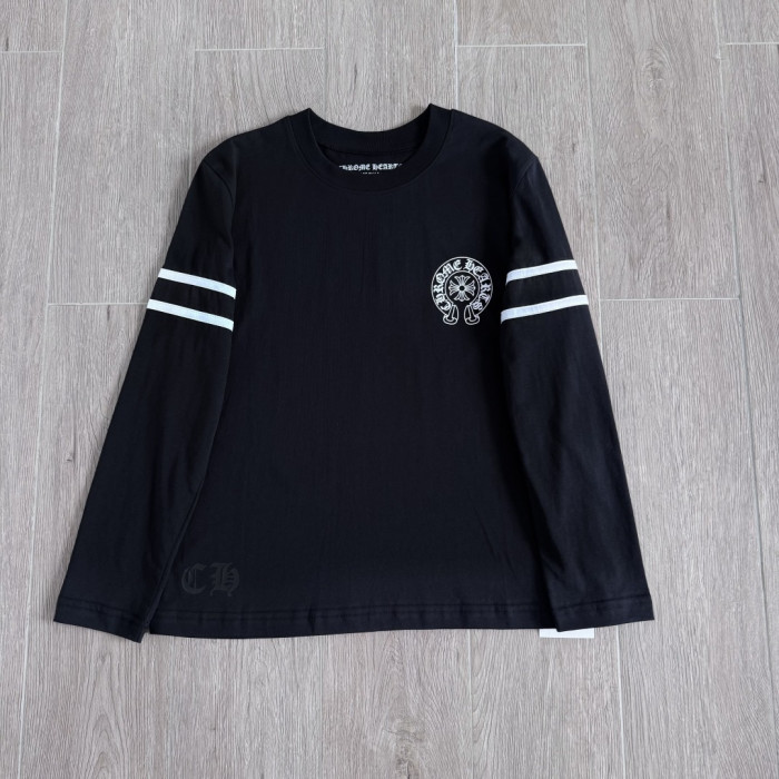 1:1 quality version Number Horseshoe Print Color Block Thin Breathable 3/4 Sleeve Long Sleeve T-Shirt  3 colors for girls 29380260