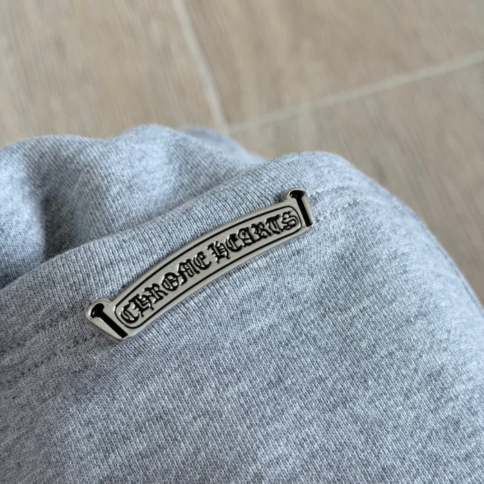 1:1 quality version Multi Cross Pattern Pocket Sheepskin Texture Fleece Casual Sweat Shorts 29380271