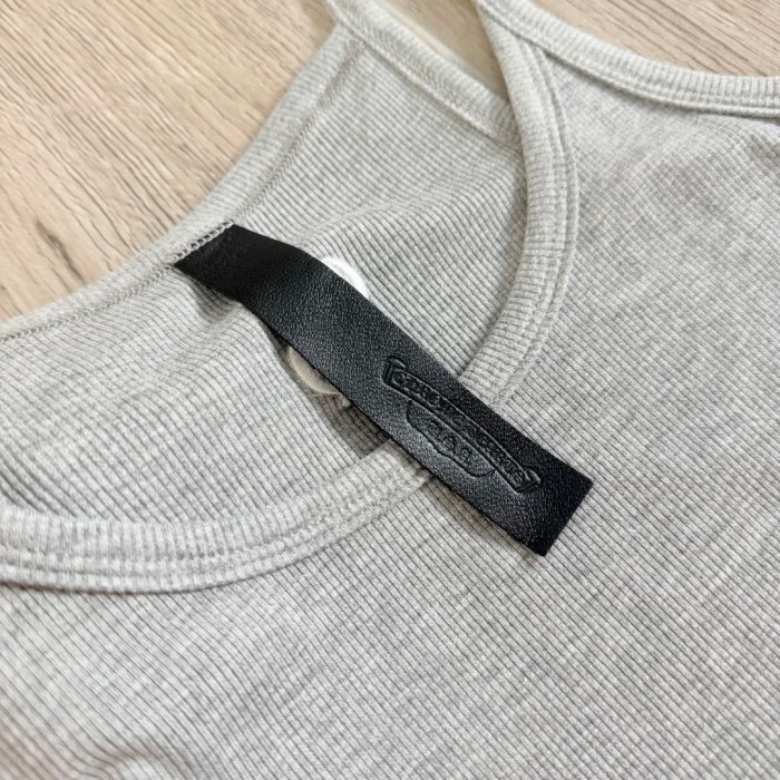 1:1 quality version Vintage Street Minimal Side Chest Embroidery Ribbed Stretch Spaghetti Strap Bodycon Dress Top For Girls 3 colors 29380202