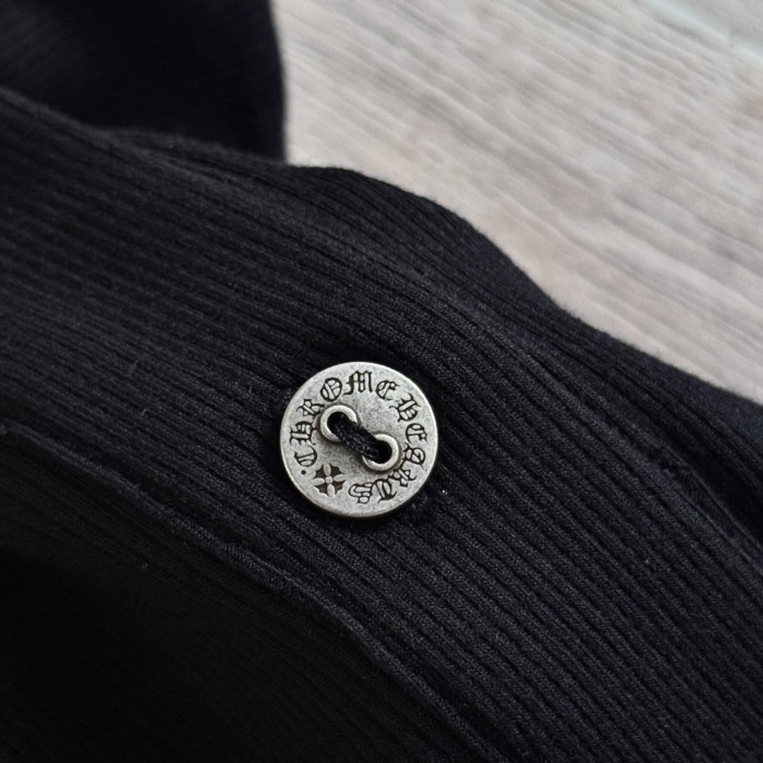 1:1 quality version Y2K Street Cross Gothic Letter Embroidery Ribbed Slim Fit Polo Dress 2 colors 29380249
