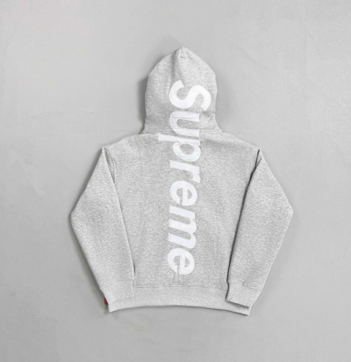 1:1 quality version Streetwear Vertical Big Letter Back Print Hoodie & Pants Tracksuit Set 2 colors 29382490