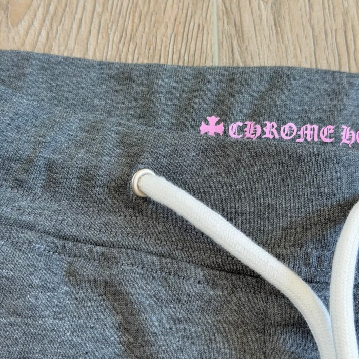 1:1 quality version American Casual Street Pink Arc Letter Graphic Drawstring Raw Edge Sweat Shorts for giarls 29392548