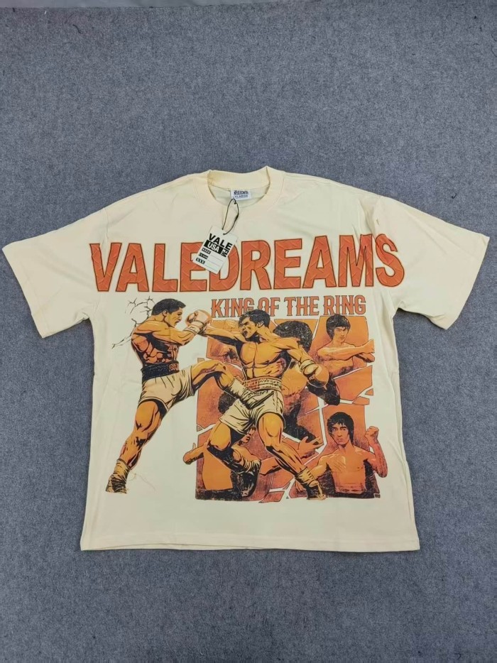 Vale Forever Boxing Printed Washed Version Tee