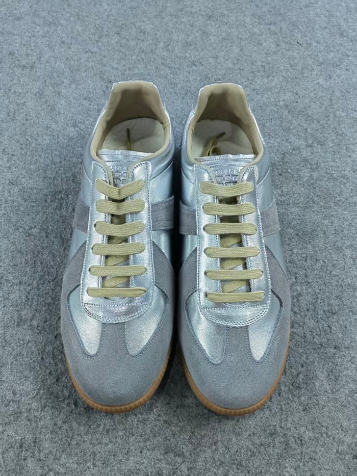 1:1 quality version M@ison 28294758 Leather Patchwork Derby Shoes 39 colors