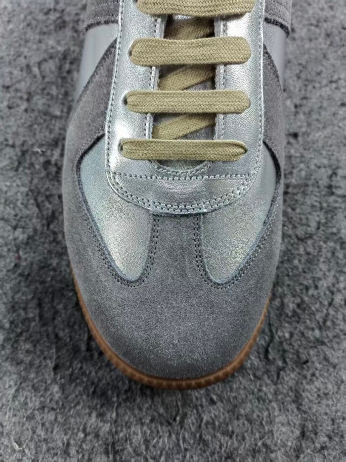 1:1 quality version M@ison 28294758 Leather Patchwork Derby Shoes 39 colors