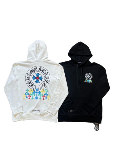 Colorful Multi Cross Print Hooded Sweatshirt 2 colors 23995100