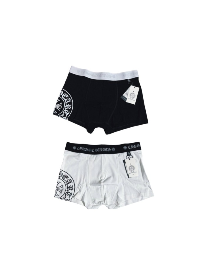 1:1 quality version Circle Cross Floral Print Cotton Breathable Stretch Men Underwear Boxers 2 colors 29399393