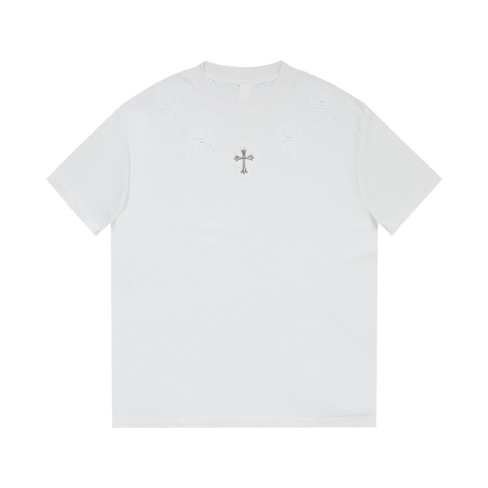[50% Off]1:1 quality version Metal Logo tee 4 colors 25892132