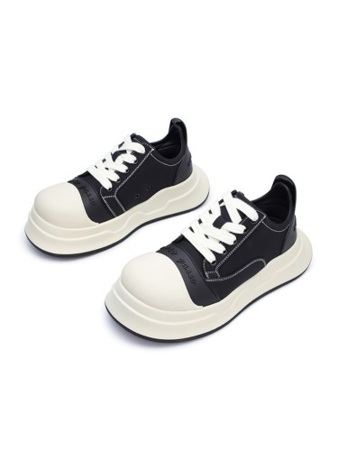 [50% Off]Ugly cute big head shoes heightened thick bottom plate shoes 3 colors 27506618【With shoe box】