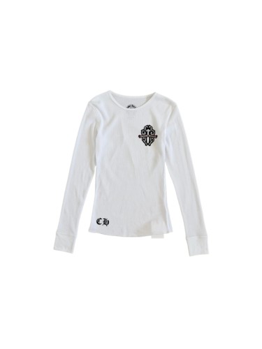 1:1 quality version Green Sword Vine Print Waffle Slim‑Fit Long Sleeve Tee for girls 29426184