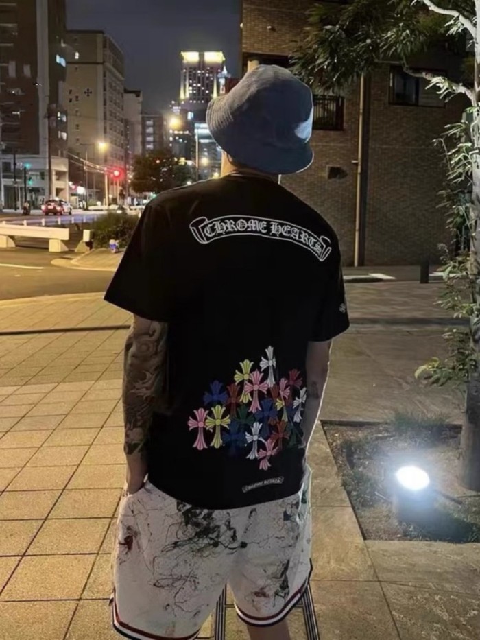 [50% Off]1:1 quality version Colorful Cross tee 26648593