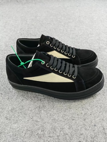 [plus-size shoes] 1:1 quality version DRKSHDW CONCORDIANS Suede Calfskin Round‑Toe Lace‑Up Low‑Top Skate Shoes 29396601