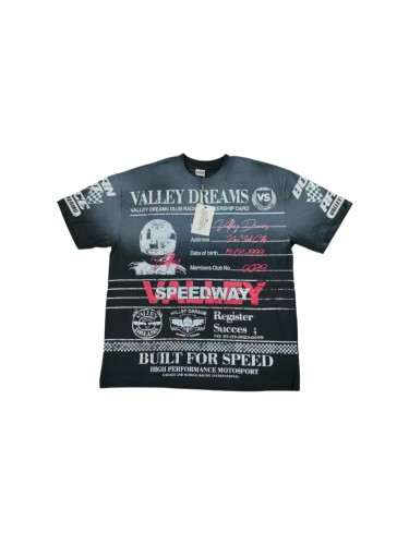Racing Membership Card Print Washed Tee 29047379