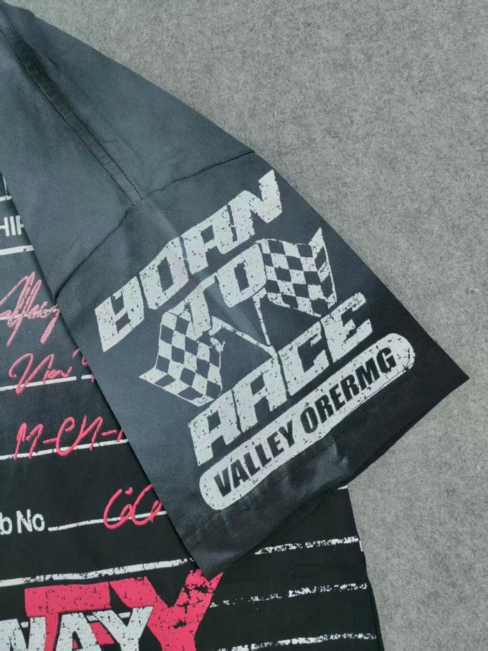 Racing Membership Card Print Washed Tee 29047379