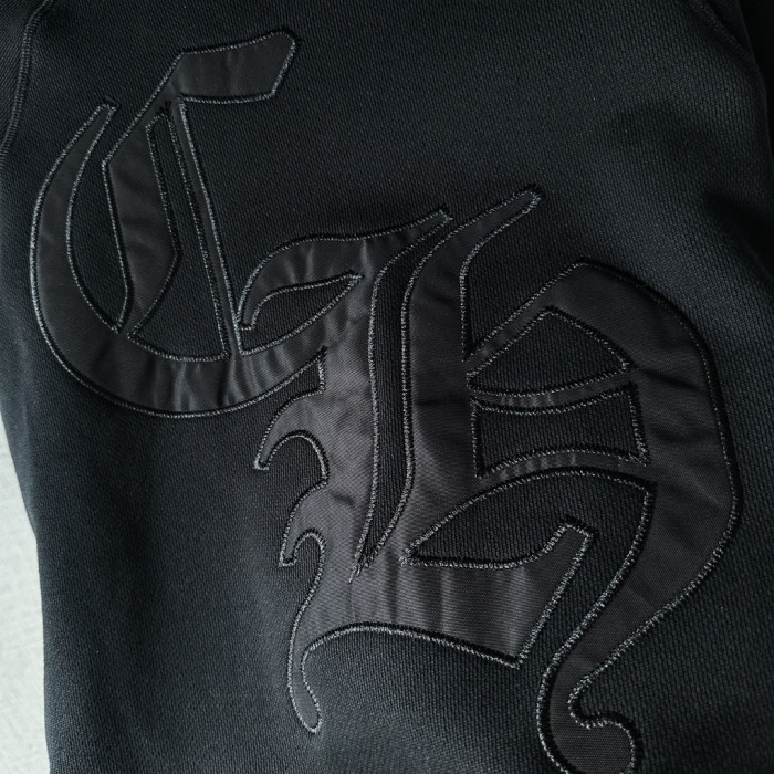 1:1 quality version Cross CH Letter Patch Embroidery Hoodie & Pants Set 29456676