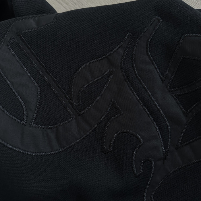 1:1 quality version Cross CH Letter Patch Embroidery Hoodie & Pants Set 29456676