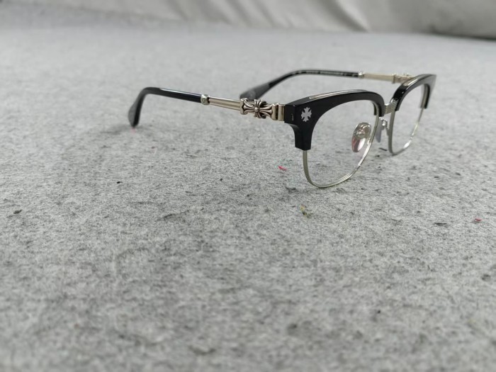 1:1 quality version Semi-metal rimmed glasses 6 colors