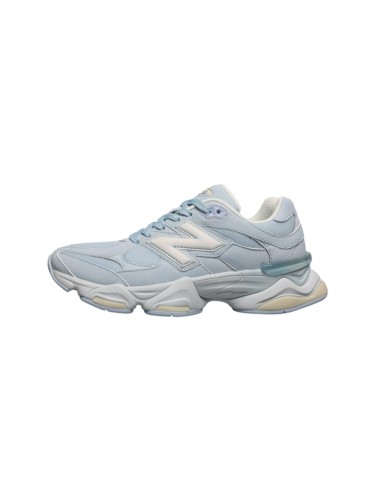 [plus-size shoes]New B@L@nce 9060 Light Baby Blue Mesh Panel N Logo Cushion Low Top Dad Sneakers 29461043