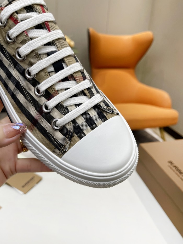 1:1 quality version Plaid canvas shoes 9 colors