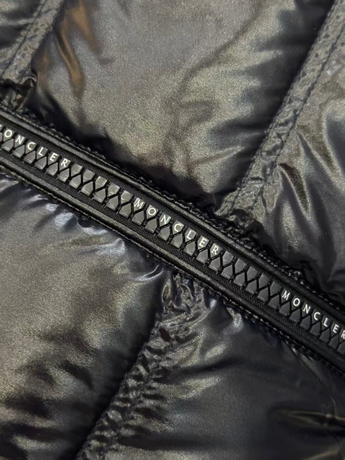 1:1 quality version  Acorus Black Shiny Nylon Stand‑Collar Short Down Jacket 2 colors 29465323