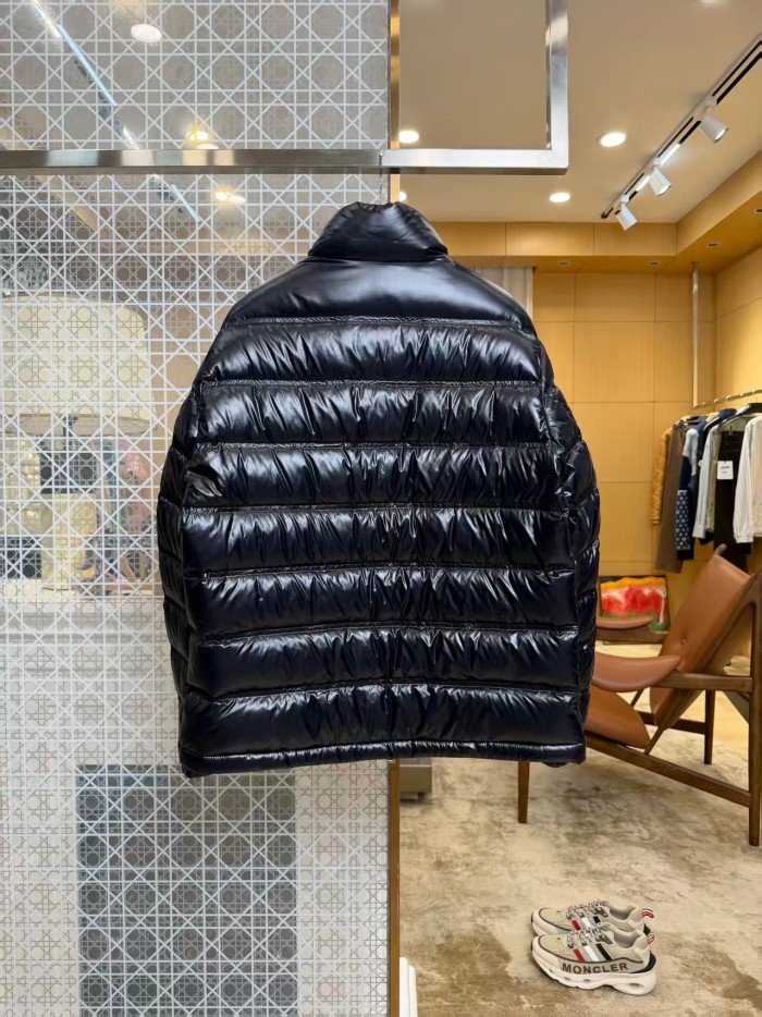 1:1 quality version  Acorus Black Shiny Nylon Stand‑Collar Short Down Jacket 2 colors 29465323