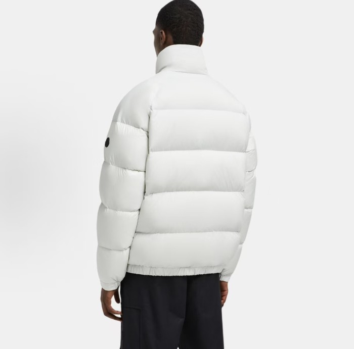 1:1 quality version Outdoor Casual Style Matte Badge Stand Collar Short Down Jacket 2 colors 29468278