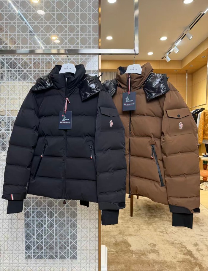 1:1 quality version Grenoble Matte Detachable Hood Badge High Performance Ski Down Jacket 2 colors 29468356